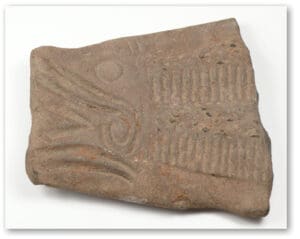 Pré-colombien - Maya - Râpe à manioc en terre cuite - IVème-Vème siècle ap. J.-C.