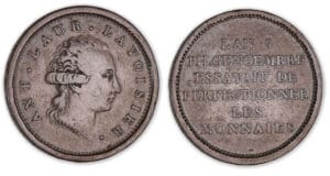 Essai au module de 2 francs de Lavoisier - Gengembre - An 8. Essai au module de 2 francs de Lavoisier - Gengembre - An 8.
