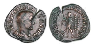 Maxime - Sesterce (236/8, Rome)