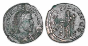 Philippe 1er - Sesterce (245-247, Rome) L'Equité
