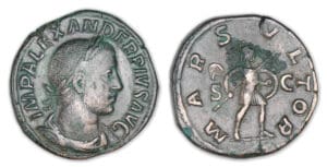 Alexandre Sévère - Sesterce (232, Rome)  Mars