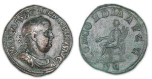 Balbin - Sesterce (238, Rome) La Concorde