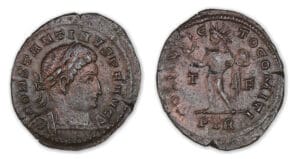 Constantin 1er - Demi-follis (313-315, Trèves) Le Soleil Constantin 1er - Demi-follis (313-315, Trèves) Le Soleil