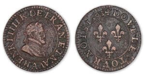 Henri IV - Double tournois 1603 A (Paris) Henri IV - Double tournois 1603 A (Paris)