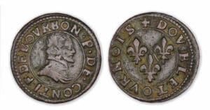 Champagne - François de Bourbon - Double tournois