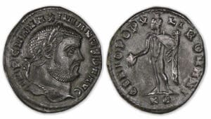 Maximien Hercule - Follis (294-295, Cyzique) Maximien Hercule - Follis (294-295, Cyzique)