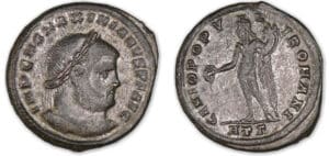 Maximien Hercule - Follis (294, Héraclée) Maximien Hercule - Follis (294, Héraclée)