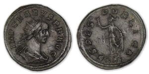 Carus - Aurélianus (282, Ticinum) L'Espérance Carus - Aurélianus (282, Ticinum) L'Espérance