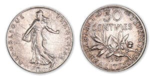 50 centimes Semeuse 1901