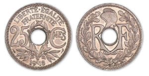 25 centimes Lindauer 1918 25 centimes Lindauer 1918