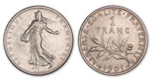1 franc Semeuse 1901