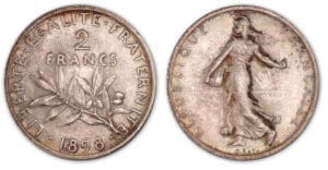 2 francs Semeuse 1898