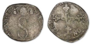 Comtat venaissin - Sixte V - Six blanc 1588 (Avignon) Comtat venaissin - Sixte V - Six blanc 1588 (Avignon)