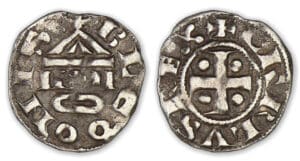 Franche-Comté - Denier (Lons-le-Saunier) vers 1100 Franche-Comté - Denier (Lons-le-Saunier) vers 1100