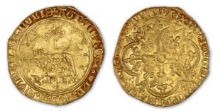 Charles VI - Agnel d'or 2e émission - 2e type (Paris)