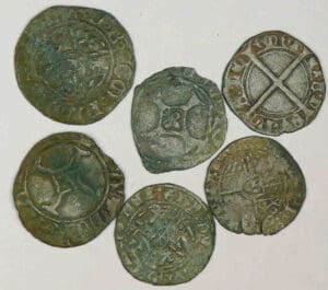 Flandres - Lot de 6 mite et double mite