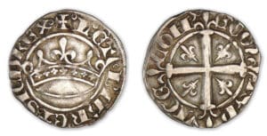 Provence - Jeanne et Louis de Tarente - Sol coronat Provence - Jeanne et Louis de Tarente - Sol coronat