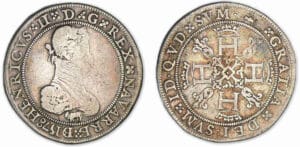 Navarre - Henri III de Navarre, II de Béarn - Franc 1578 (Saint-Palais) Navarre - Henri III de Navarre, II de Béarn - Franc 1578 (Saint-Palais)