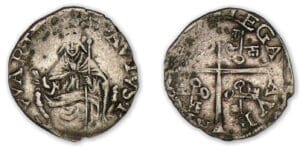 Comtat venaissin - Paul IV - 1/2 gros (Avignon) Comtat venaissin - Paul IV - 1/2 gros (Avignon)