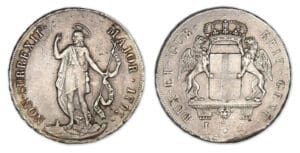 Italie - Ligure - scudo de 8 lire - 1797 (Gênes)