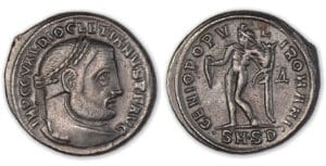 Dioclétien - Follis (303/305, Serdica) Génie.