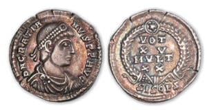 Gratien - Silique (375/78, Siscia).