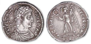Constans - Argenteus (337/350, Siscia) Constans - Argenteus (337/350, Siscia)