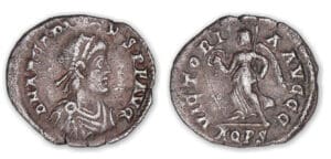 Arcadius - Demi-silique (388-393, Aquillé ) La Victoire