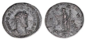 Allectus - Antoninien (295-296, Londres) La Paix Allectus - Antoninien (295-296, Londres) La Paix
