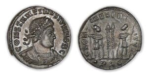 Constantin II - Nummus (330-333, Lyon) Constantin II - Nummus (330-333, Lyon)