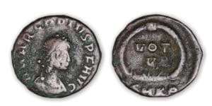 Arcadius - Nummus (378-383, Cyzique)