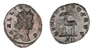 Gallien - Antoninien (267/268, Rome) Cerf