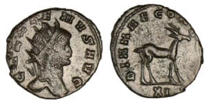 Gallien - Antoninien (267/268, Rome) Antilope