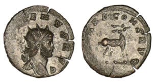 Gallien - Antoninien (267/268, Rome) Antilope