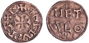 Charles III Le Simple (898-923) - Denier (Melle) Charles III Le Simple (898-923) - Denier (Melle)