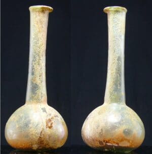 Romaim - Fiole en verre irisé - 100 / 300 ap J.-C.