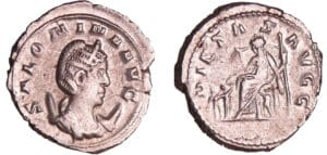 Salonine - Antoninien (257-260, Rome) - La Piété
