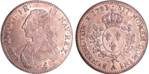 Louis XVI (1774-1792) - Ecu aux branches d’olivier - 1783 A (Paris)