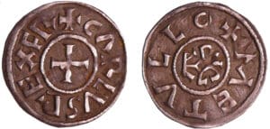 Charles II Le Chauve (840-877) - Denier (Melle)