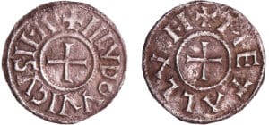 Louis 1er Le Pieux (814-840) - Denier (Melle)