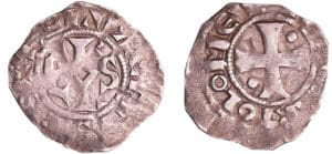 Picardie - Evêché de Beauvais - Barthélémy de Montcornet - Denier