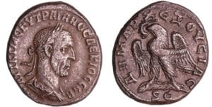 Trajan Dèce - Tétradrachme (249-251, Syrie - Séleucie et Pieria) Trajan Dèce - Tétradrachme (249-251, Syrie - Séleucie et Pieria)