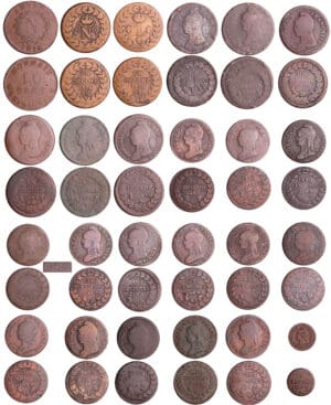 Révolution - Collection de 24 monnaies