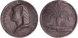 Directoire (1795-1799) - Médaille, Conquête de la Haute-Égypte, par Galle, AN VII (1799)