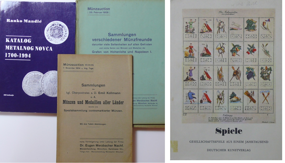 Lot de 5 catalogues sur des thèmes divers Lot de 5 catalogues sur des thèmes divers