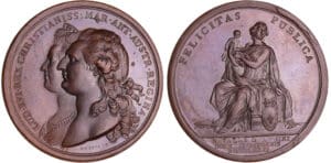 Marie-Antoinette - Médaille - Naissance du Dauphin, 1781 par Duvivier Marie-Antoinette - Médaille - Naissance du Dauphin, 1781 par Duvivier