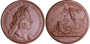 Louis XIV (1643-1715) - Médaille - Prise de la ville et da la cidadelle de Besançon 1674, par Mauger