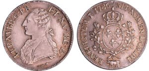 Louis XVI (1774-1792) - Ecu de Béarn aux branches d’olivier - 1786 (Pau)