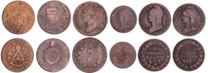 Révolution - Lot de 6 monnaies