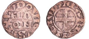 Louis VII (1137-1180) - Denier de Paris - 2ème type